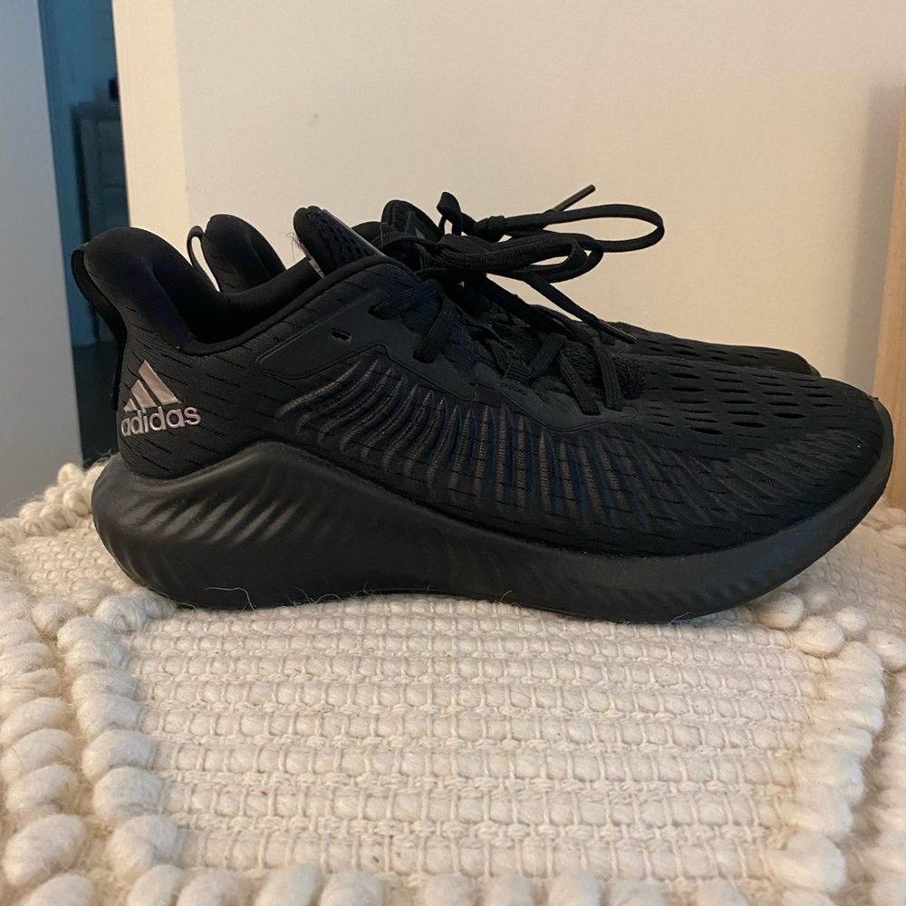 Adidas Triple Black Running Shoes